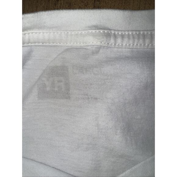 Young & Reckless Cowboy Graphic T-Shirt White Red Large 20x25 Streetwear Y&R - Picture 3 of 4